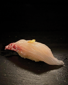 Madai Tiradito Nigiri Sushi